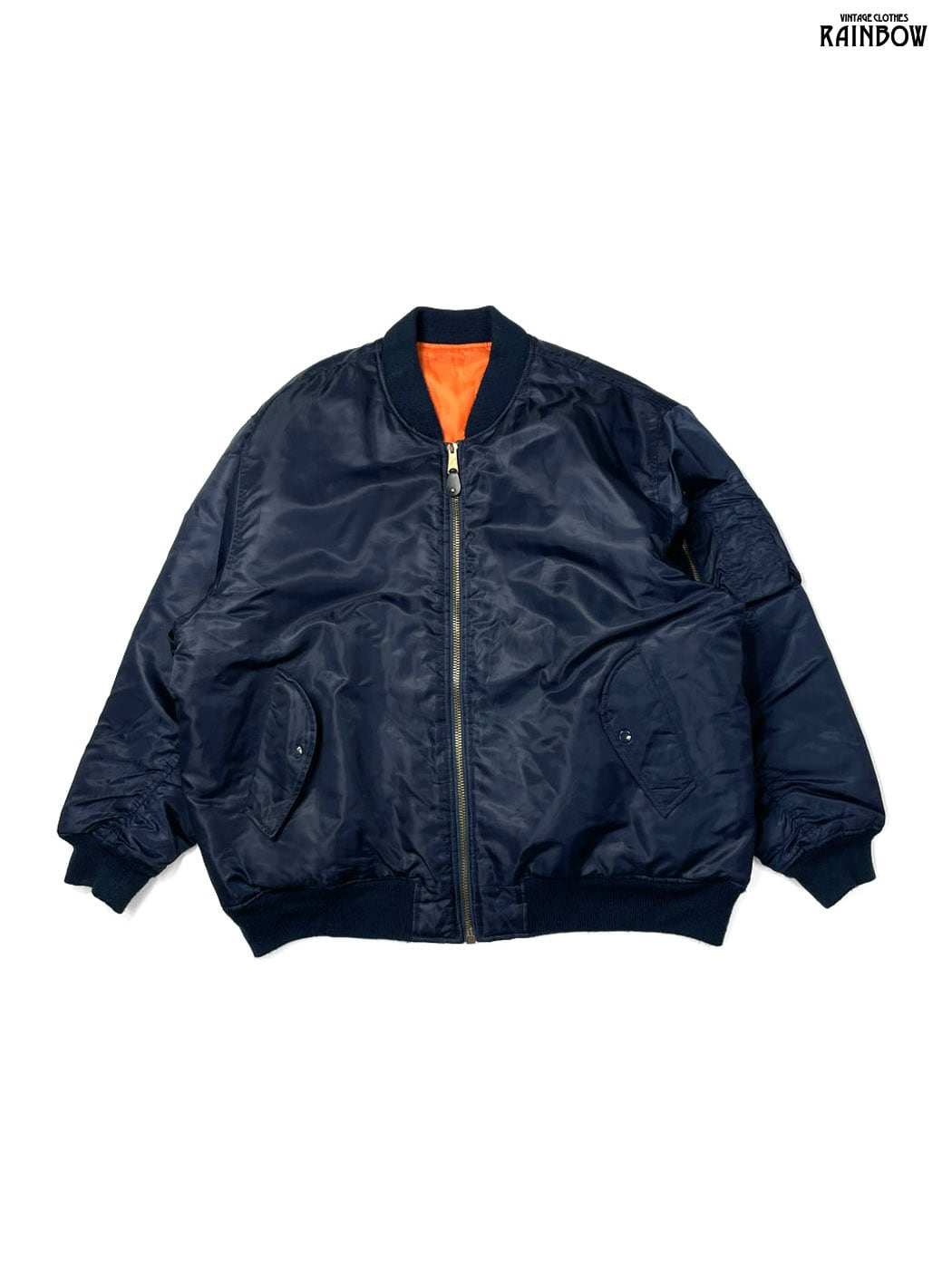 ALPHA INDUSTRIES 90s USA製 ビンテージ MA-1 フライトジャケット
