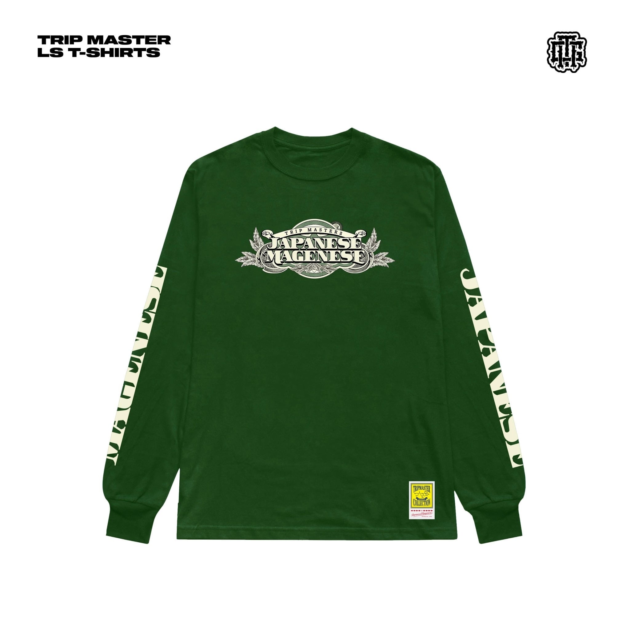 TRIP MASTER L/S TEE GREEN | ジャパニーズ マゲニーズ TRIP MASTER L/S TEE GREEN | ジャパニーズ マゲニーズ