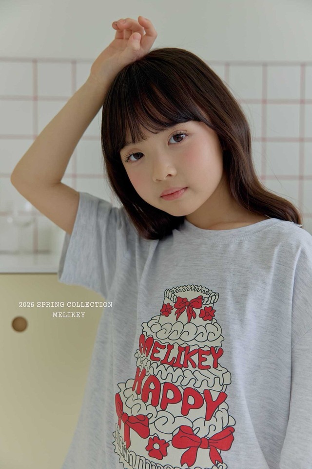 melange XS,L［即納］cake half tee / melikey 26spring