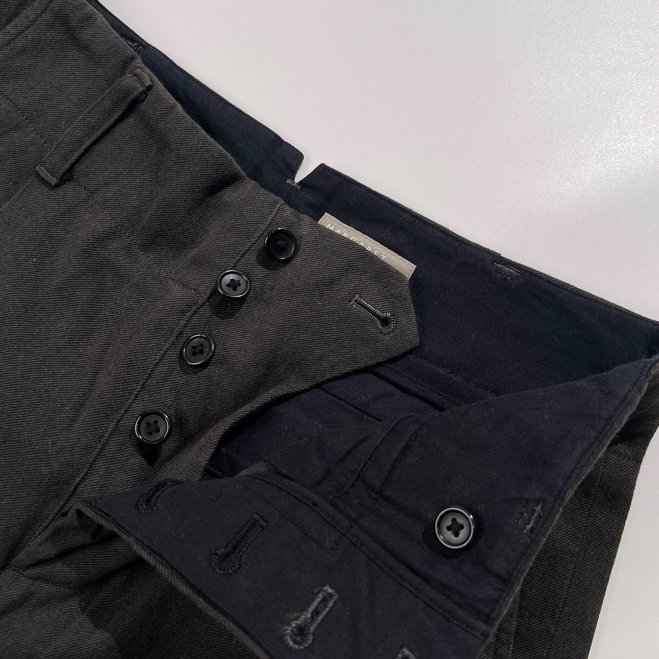 MARGARET HOWELL マーガレットハウエル コットンツイル パンツ ボトムス サイズ 1 /レディース/日本製