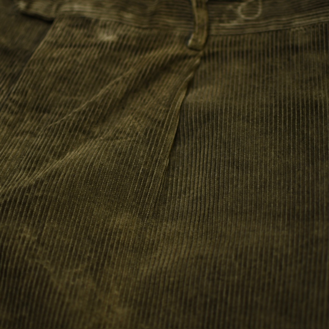 DUCA VISCONTI DI MODRONE khaki corduroy pants