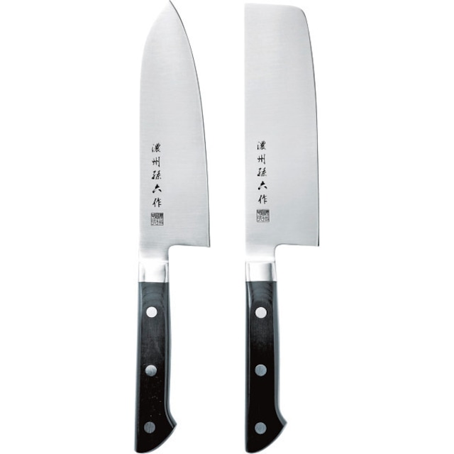 ★濃州孫六作 料理包丁2本セット(プロフェッショナル)