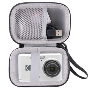 【在庫処分】WAIYUJP収納ケース互換の KODAK (コダック) PIXPRO FZ55/FZ45/FZ43 デジタルカメラ 保護 キャリング 収納ケース. (グレー)