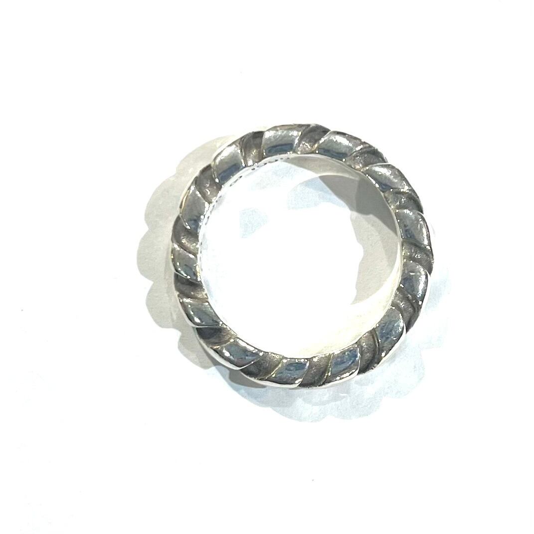 TIFFANY&CO】2212 立体ツイスト ロープ ねじりリング 12号