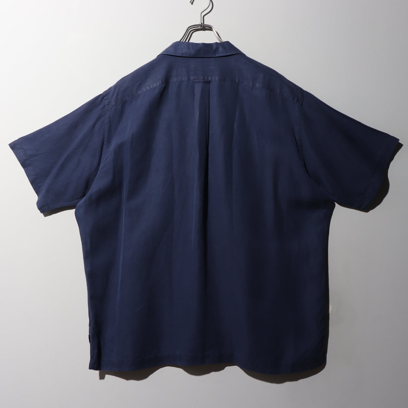 美品 XL ネイビー シルクリネン Caldwell ポロラルフローレン 美品 XL ネイビー シルクリネン Caldwell ポロラルフローレン