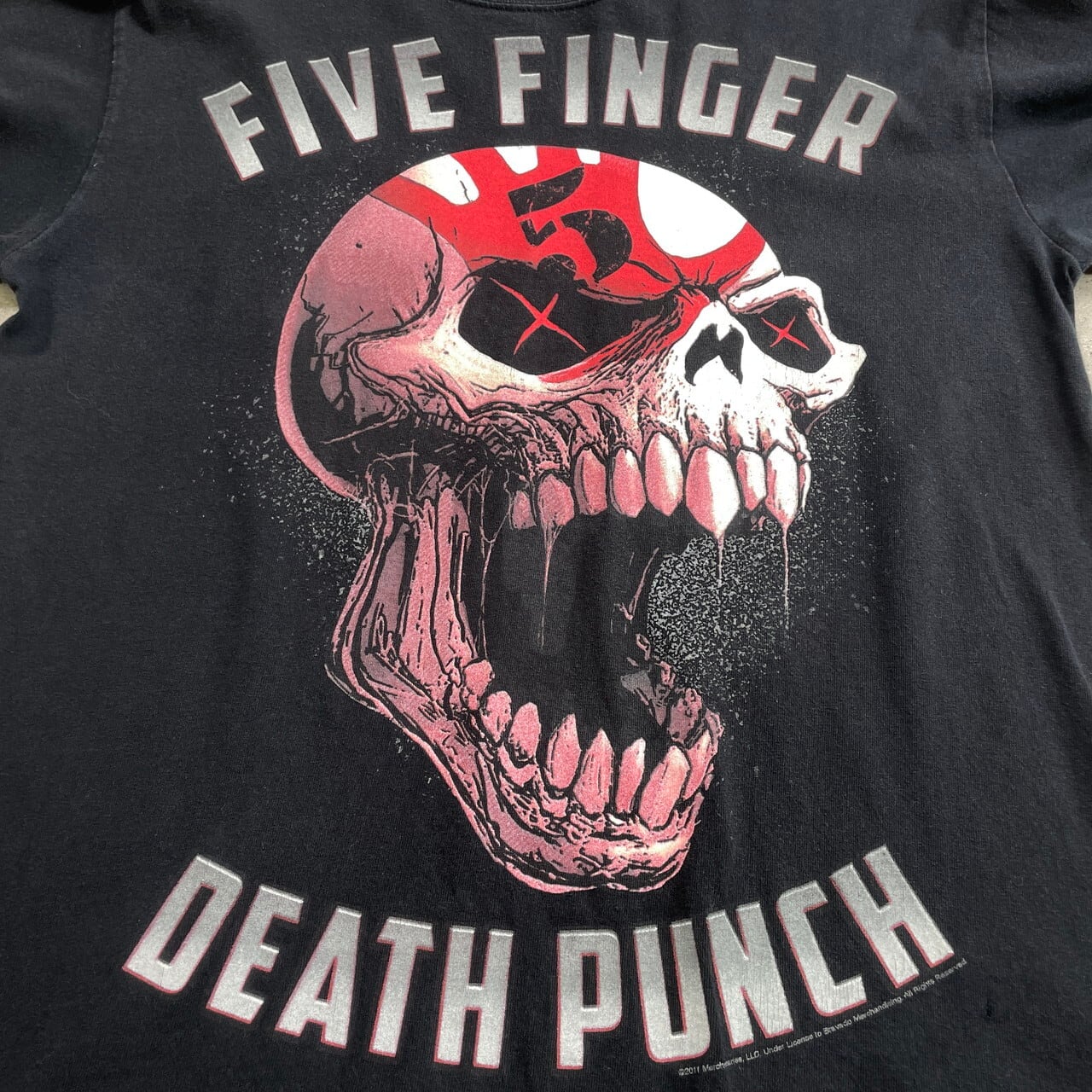 FIVE FINGER DEATH PUNCH バンドTシャツ バンT ロングTシャツ ロンT