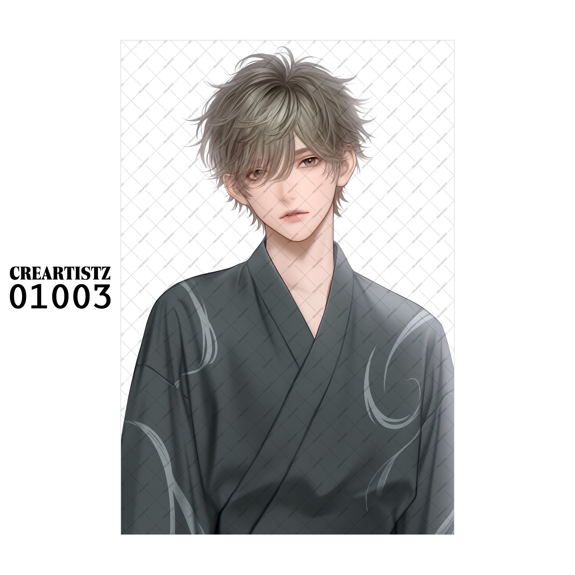 01003 ボーイ クール オリジナル ペーパー/ステッカー 4枚セット CREARTISTZ