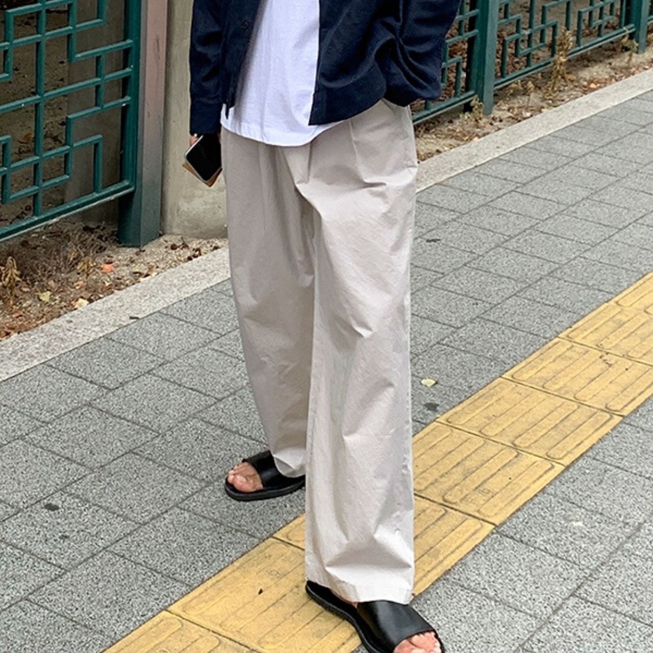 ドレープワイドレッグパンツ　MT0080447