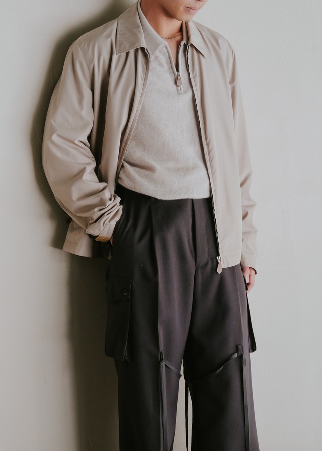 SASAKI SATORU 25FW modify jump trousers