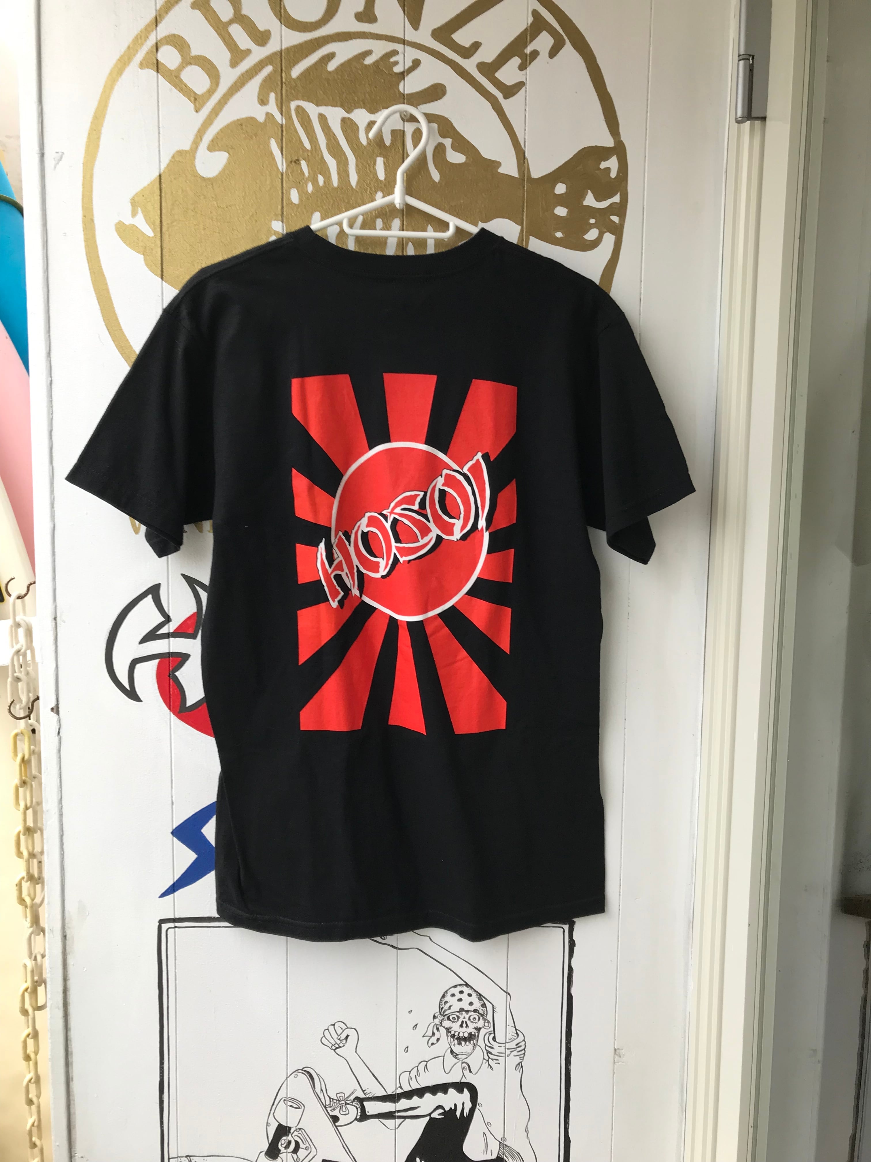 HOSOI SKATEBOARDS クリスチャンホソイ Tシャツ 黒 | CCCSURFSK8SHOP