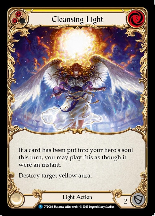DTD089【EN】『RF』【Light】Cleansing Light (Yellow) 画像