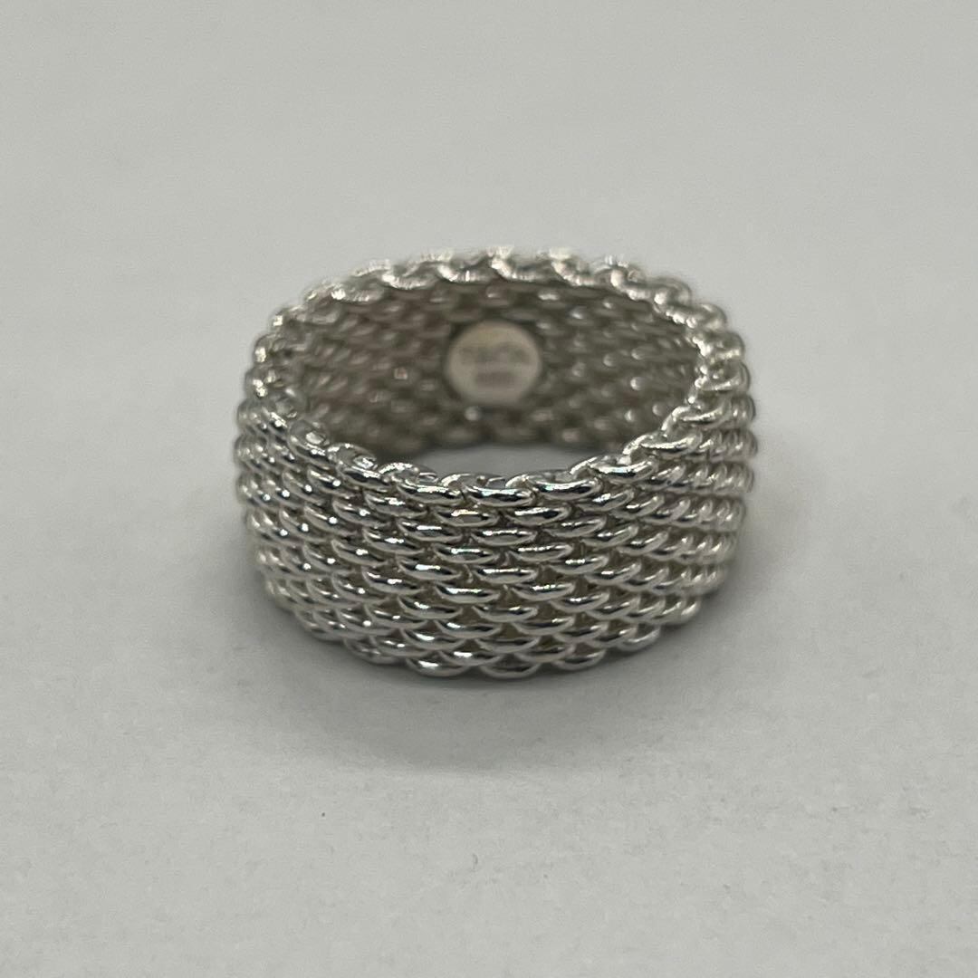 ティファニー TIFFANY サマセットリング 17号 メッシュ SV925