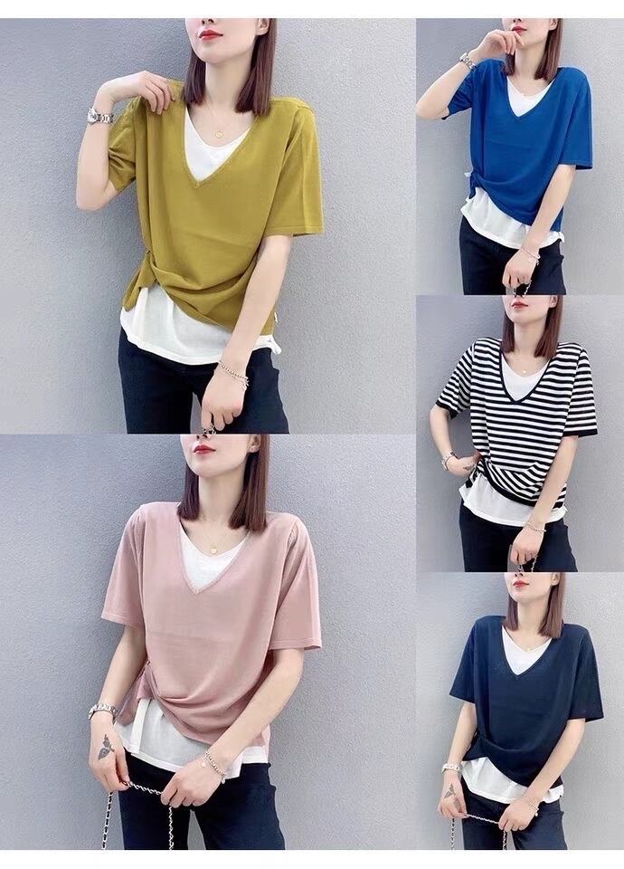 レイヤードトップス　AJ111-9010