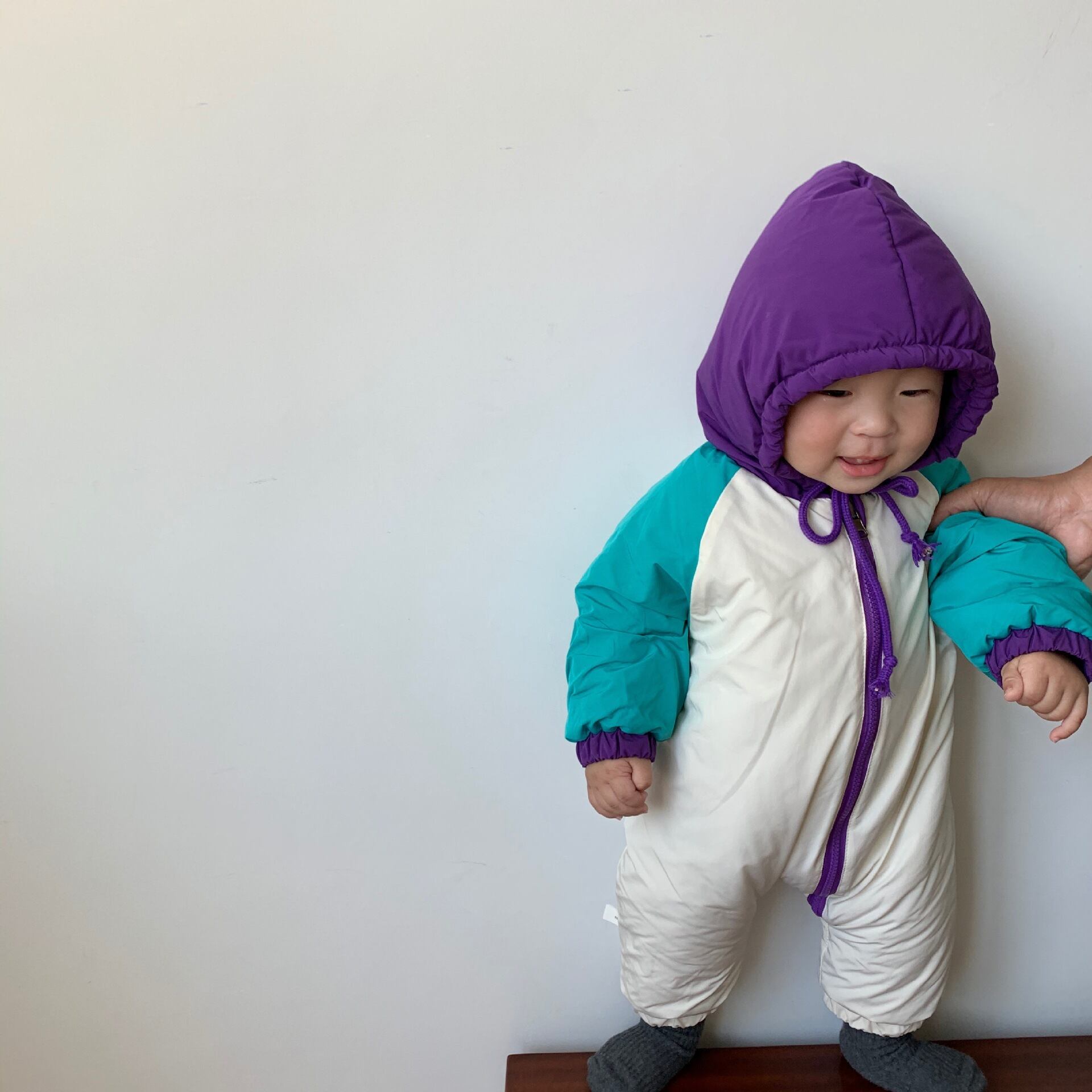 ウィンタージャンプスーツ オールインワン ロンパース オールインワン コットン 冬物 超面白いベビーショップ10041814354