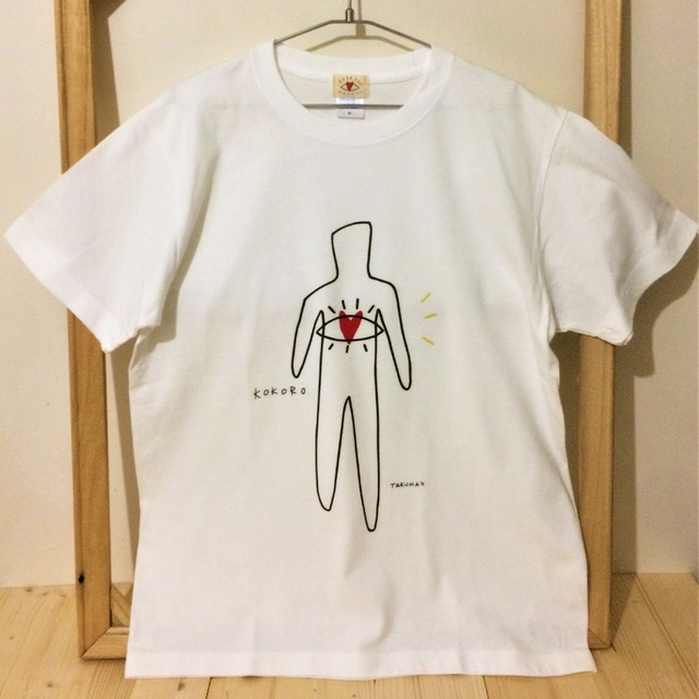 【XXLサイズ】TAKUMAX デザインTシャツ（kokoro）※【XXL size】TAKUMAX-Design T-shirt(kokoro)