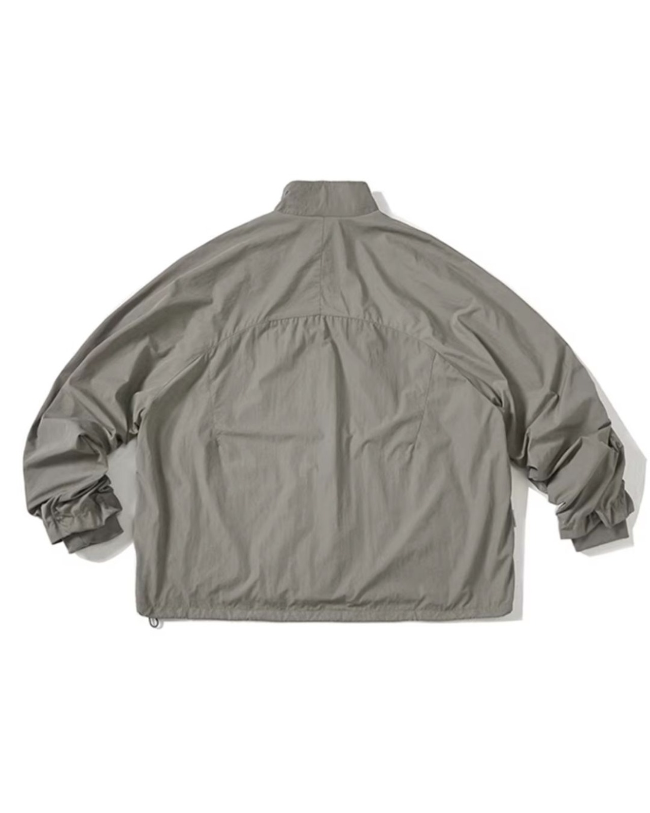 ジップアップオーバーサイズブルゾン　S0356