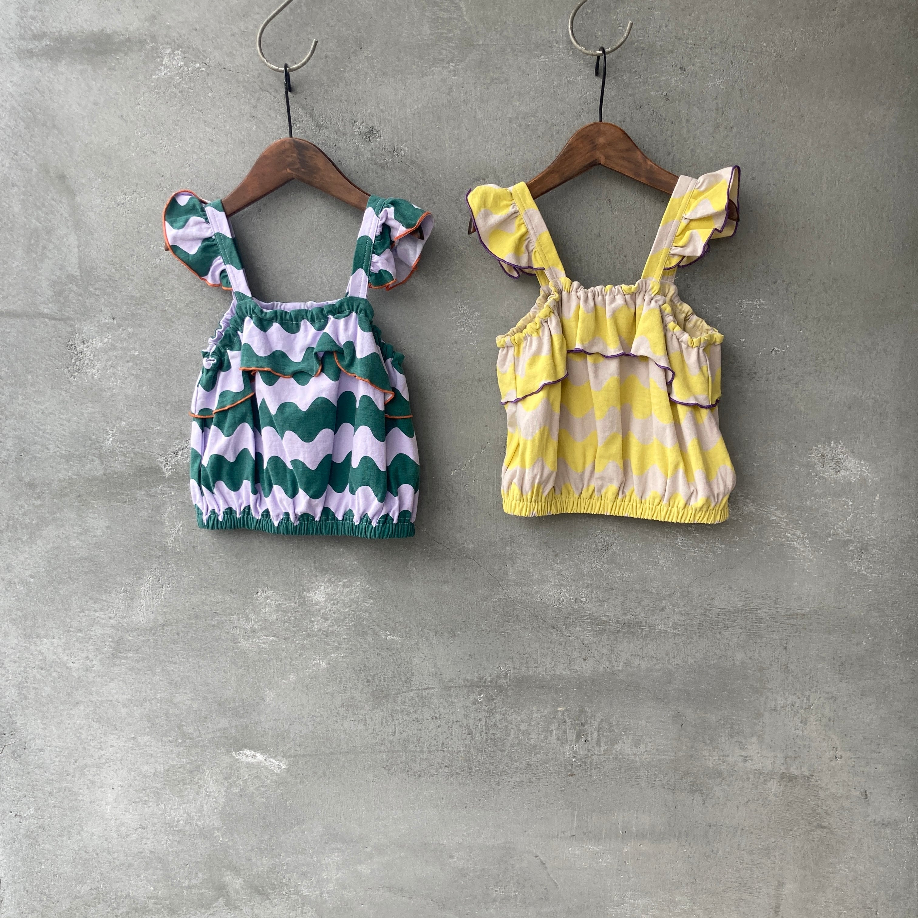 【即納】O&G ソウガラフリルキャミソール 90~140