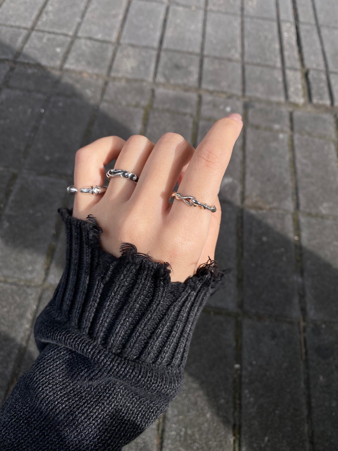TRIANGLE BAND RING / トライアングルバンドリング