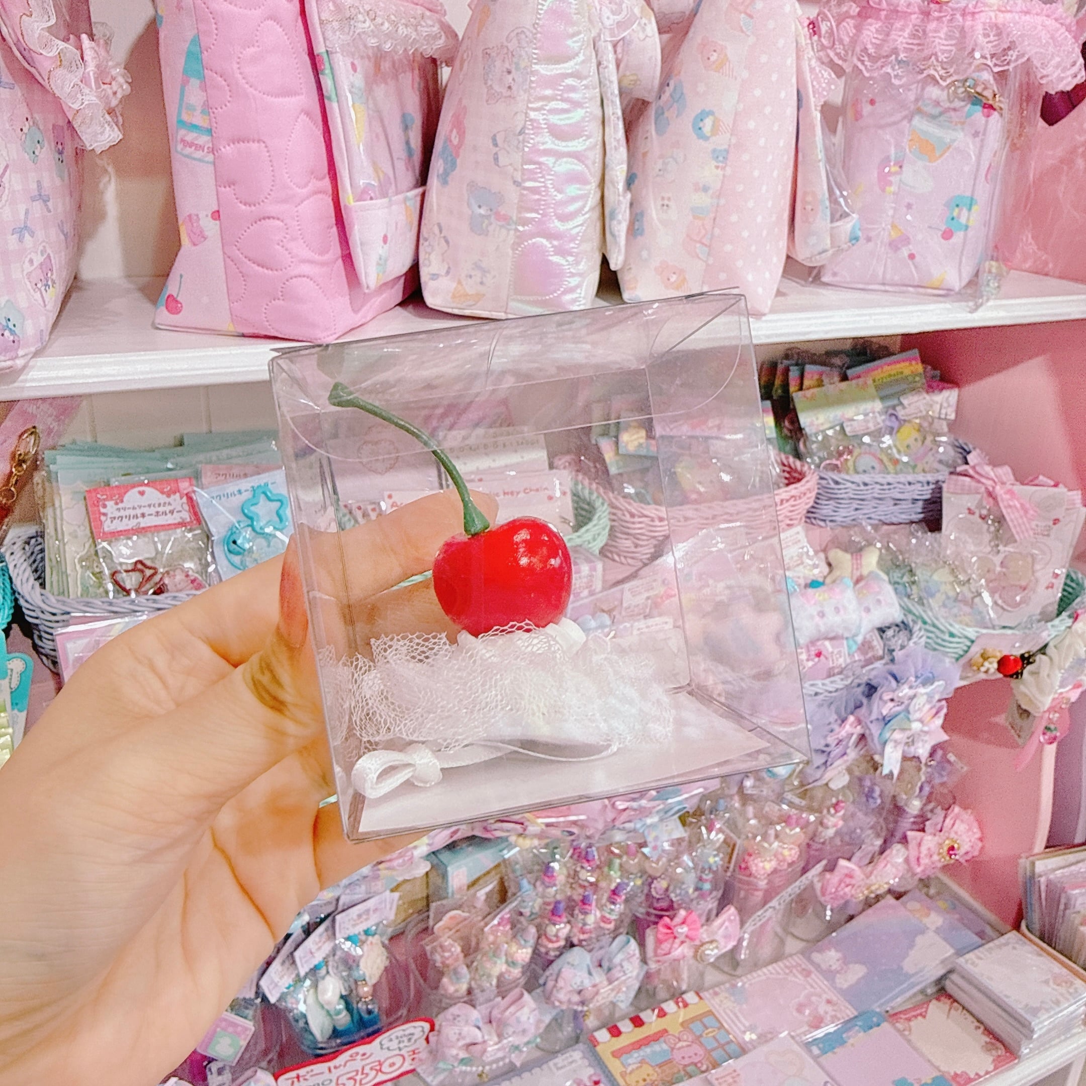【J2】16-17ぬいぐるみ用ホイップチェリーヘッドドレス