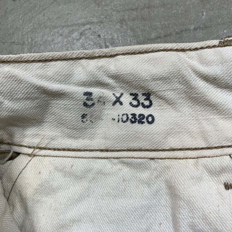 50's U.S.ARMY 45KHAKI チノトラウザーズ MIL-T-2064 CASSIDY MFG