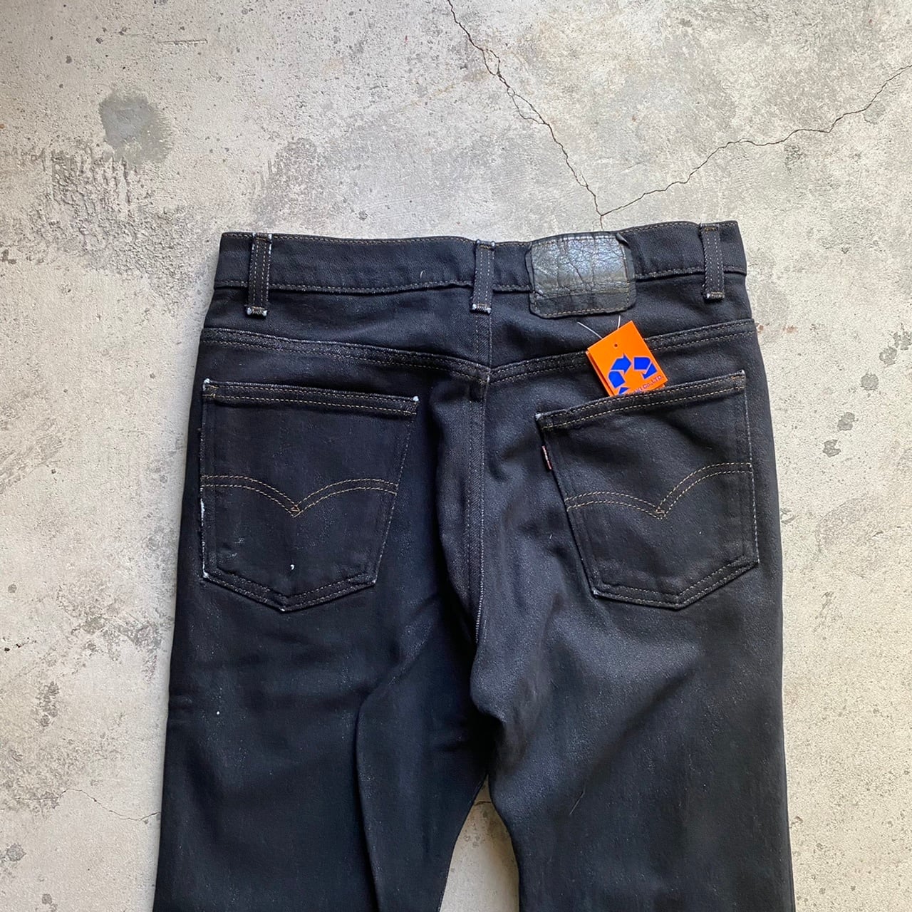 USED 古着Levi's 90年代 リーバイス 後染め ブラック 517 ブーツカット ストレッチ ジーンズ W31 USA製 アメリカ製 ヴィンテージ | magazines webshop powered by BASE