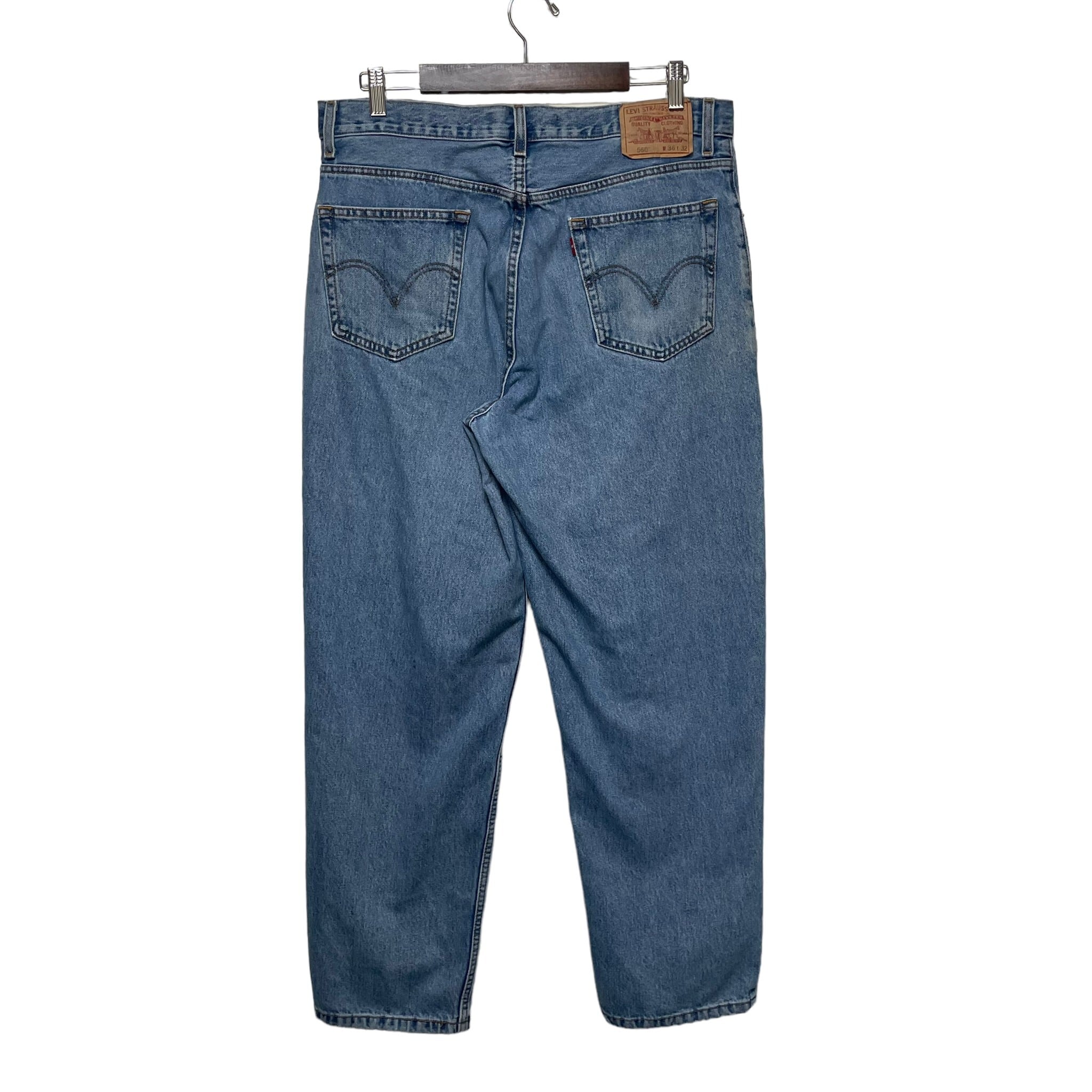 W36×L32】Levi's 560 デニムパンツ 革パッチ | 古着屋OLDGREEN