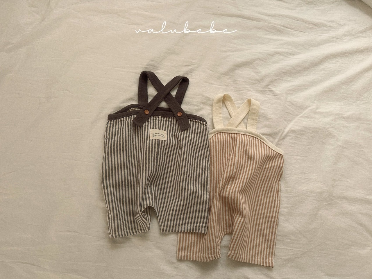 【valu bebe】バケットサロペット ブラック 60~80cm 240836 - 2