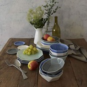 TAMAKI プレート ゴカク グレー 直径20×高さ2.3cm 電子レンジ・食洗機対応 T-897898