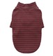 予約【noonoosoom】fluffy stripe basic turtle neck t shirt (Brick)