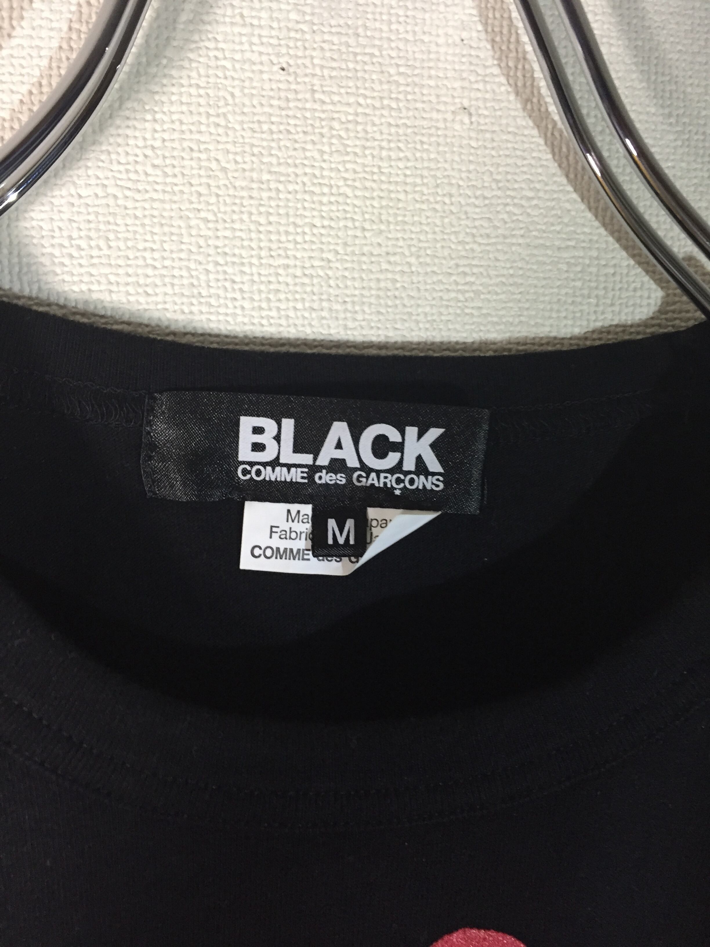 BLACK COMME des GARCONS プリントTシャツ キスマークS BLACK COMME des GARCONS プリントTシャツ キスマーク | 古着屋 KafuCa