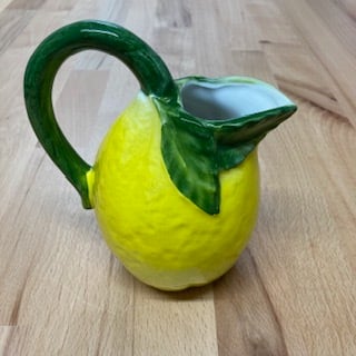 イタリア陶器 レモンピッチャー | zakka kisiro スペイン雑貨札幌キシロ