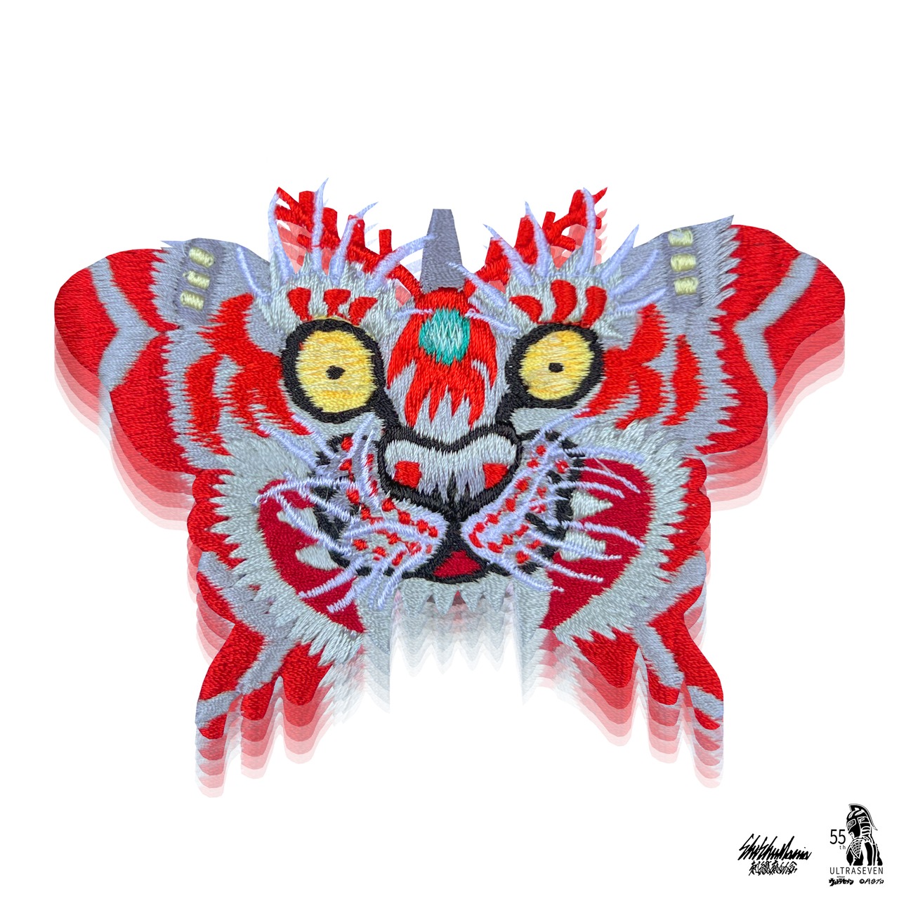 ウルトラセブンカラー蛾虎黒ロンT増産分【ウルトラセブン55周年記念】