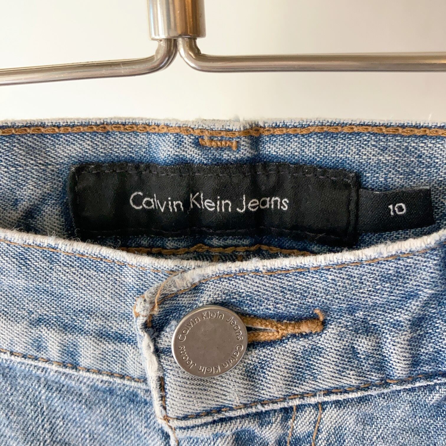 Calvin Klein Jeans テーパードデニムパンツ W31【0206K55】