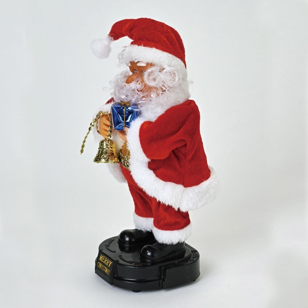 FUNNYクリスマス 帽子をパタパタ陽気なサンタクロース ミュージック