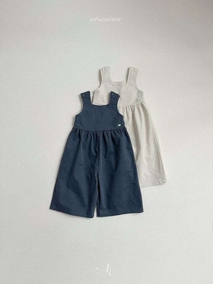 【予約】atomeme  Herringbone overalls