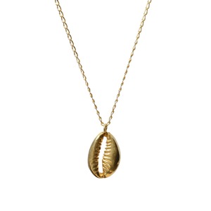 Gold Cowrie Necklace