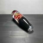 水中花シフトノブ　【特極-Tokugyoku-黒】　140㎜　【赤白】　【送料無料】