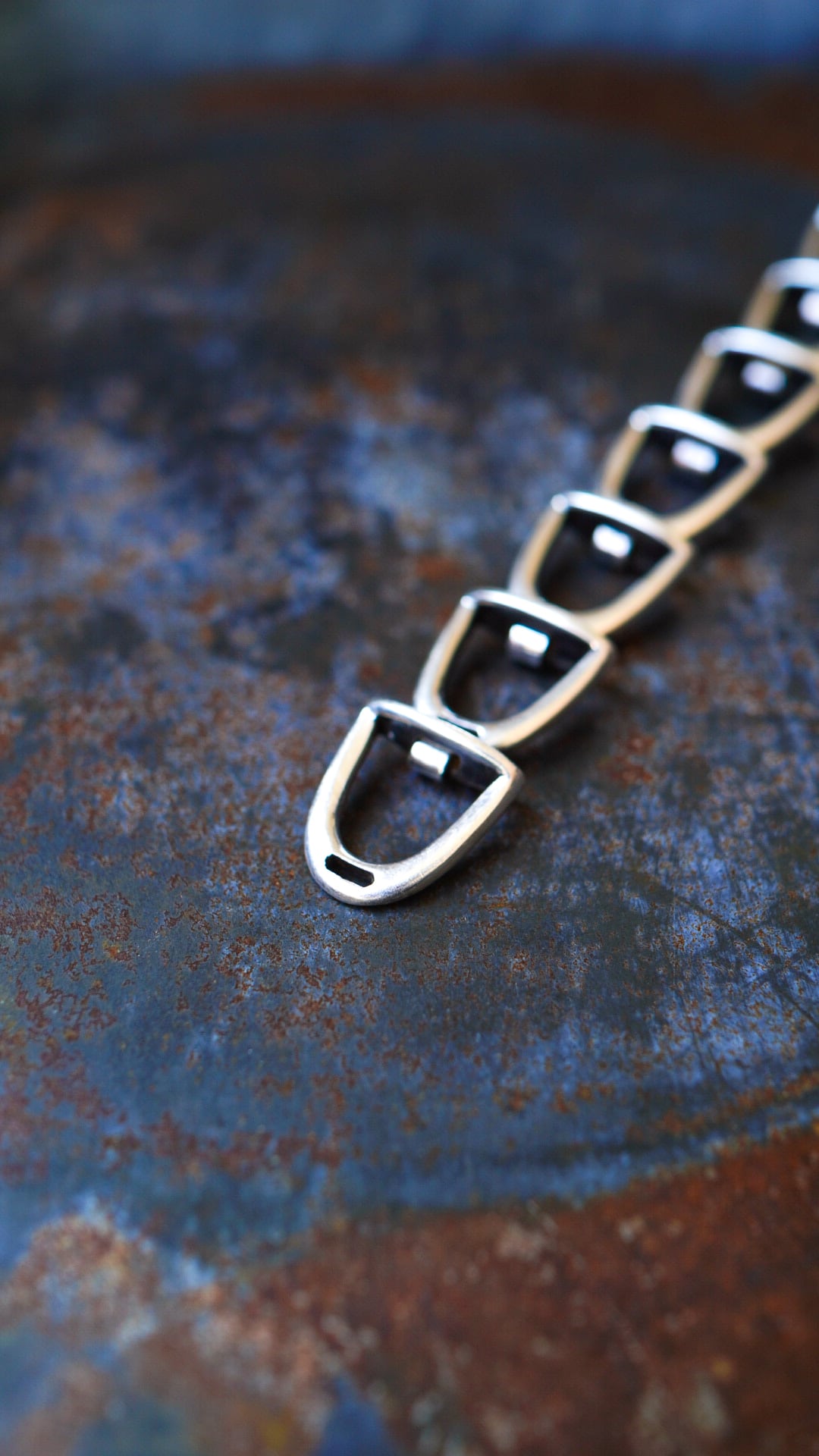 VINTAGE】GUCCI グッチ スティラップ ブレスレット 《シルバー925