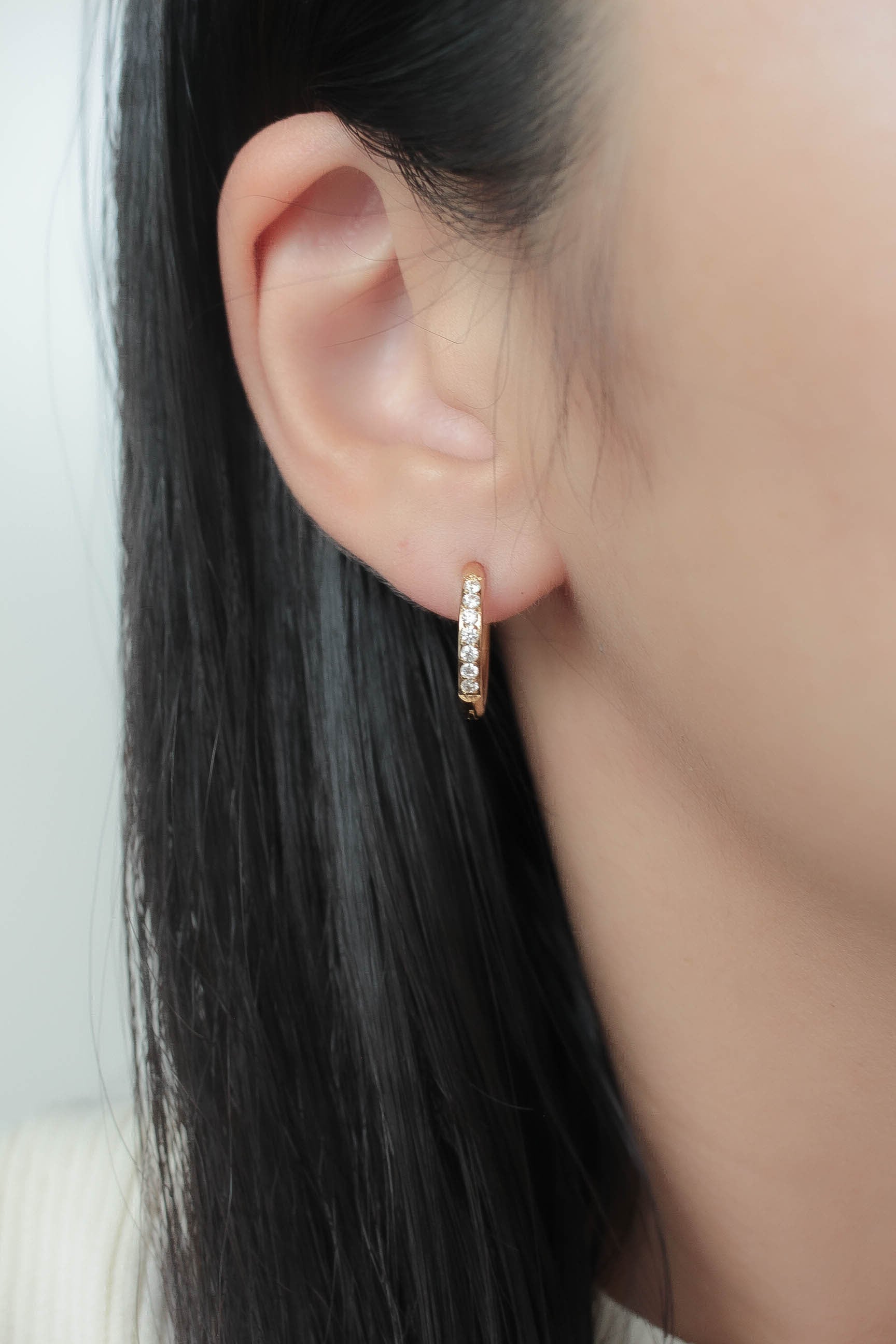 CÉLINE ゴールド フープピアス フィービー　フィービー期 CÉLINE ピアス フィービー ダブルラインフープピアス / Phoebe