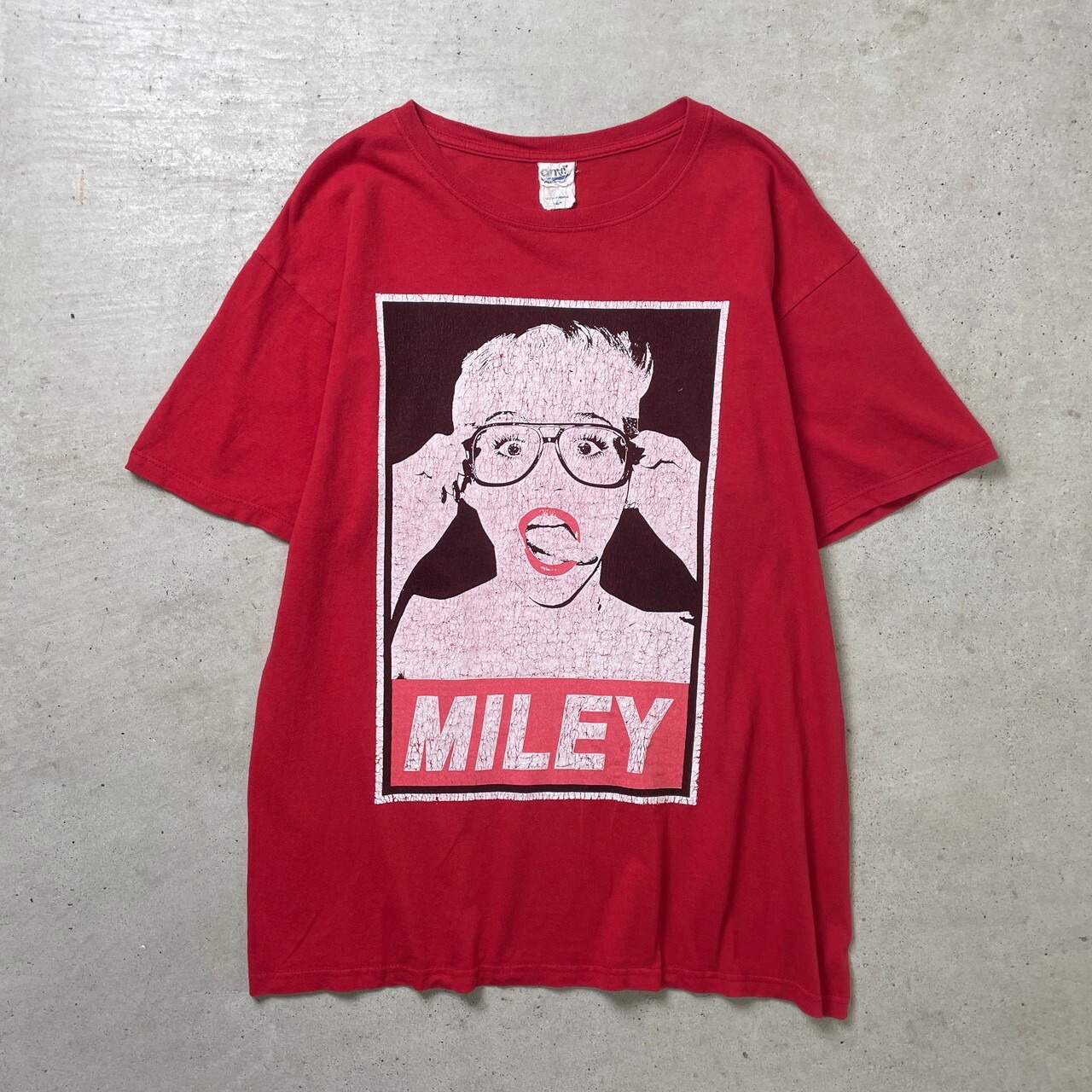 00年代 Miley Cyrus マイリー・サイラス アーティスト バンドTシャツ 