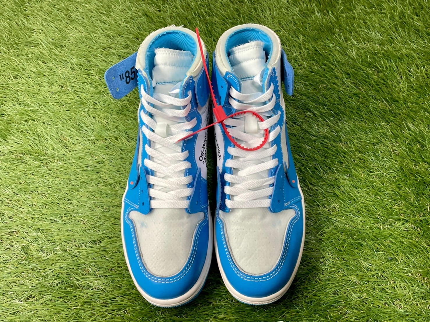 NIKE ナイキ ×AIR JORDAN 1 POWDER BLUE UNC オフホワイト エア 