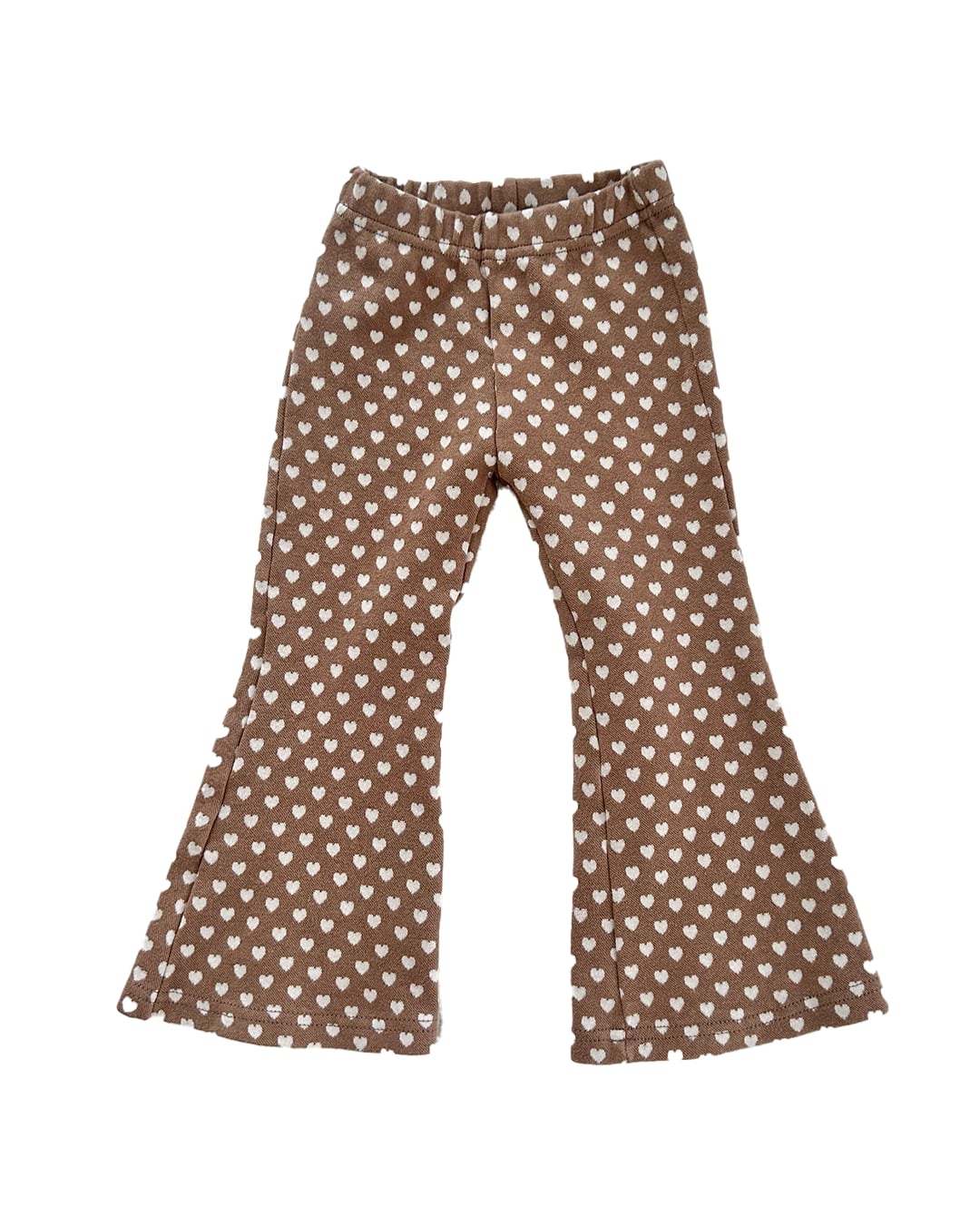 heart flare pants