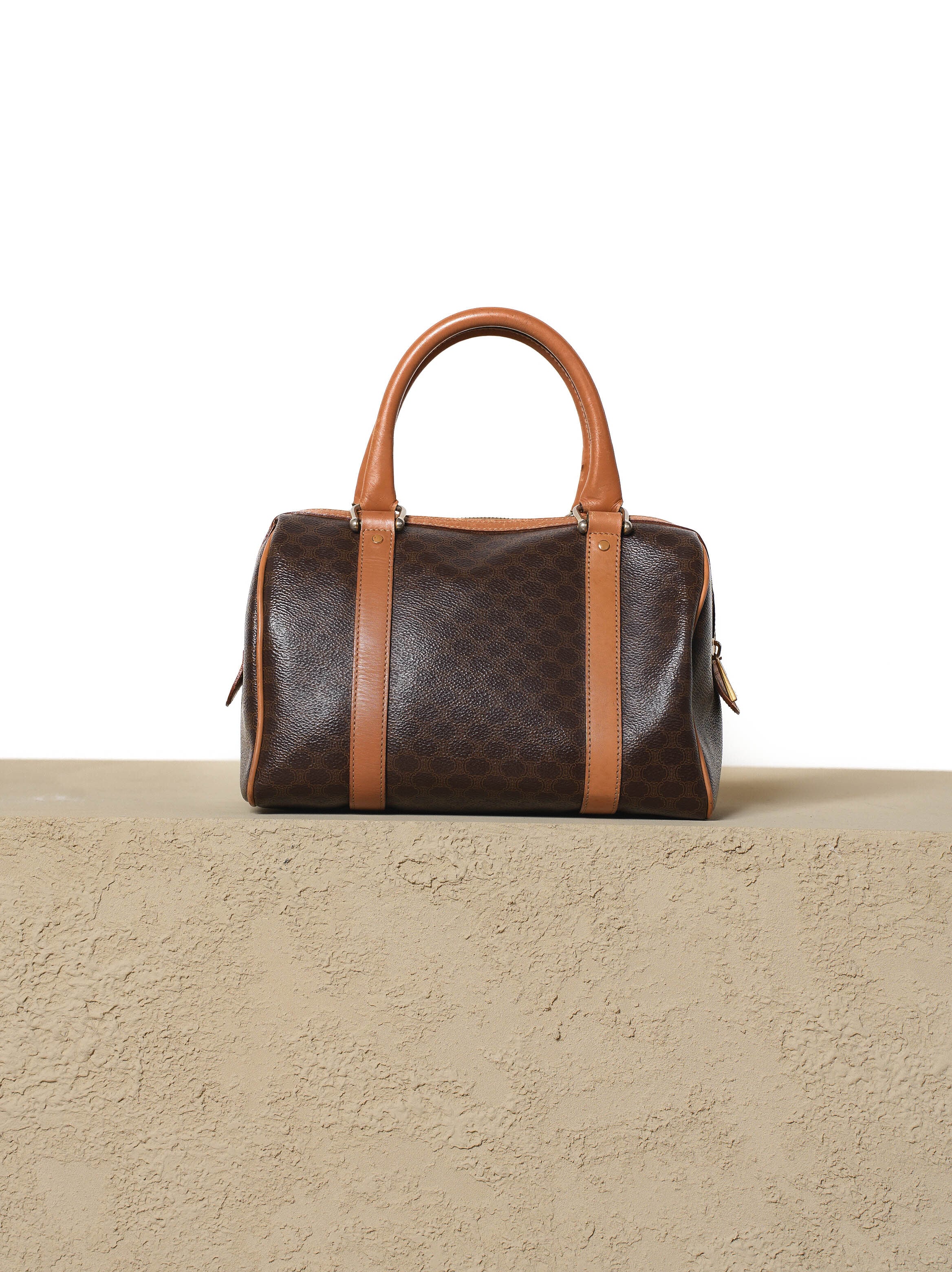 CELINE セリーヌ マカダム柄 w26 ミニボストンバッグ | Raum Vintage