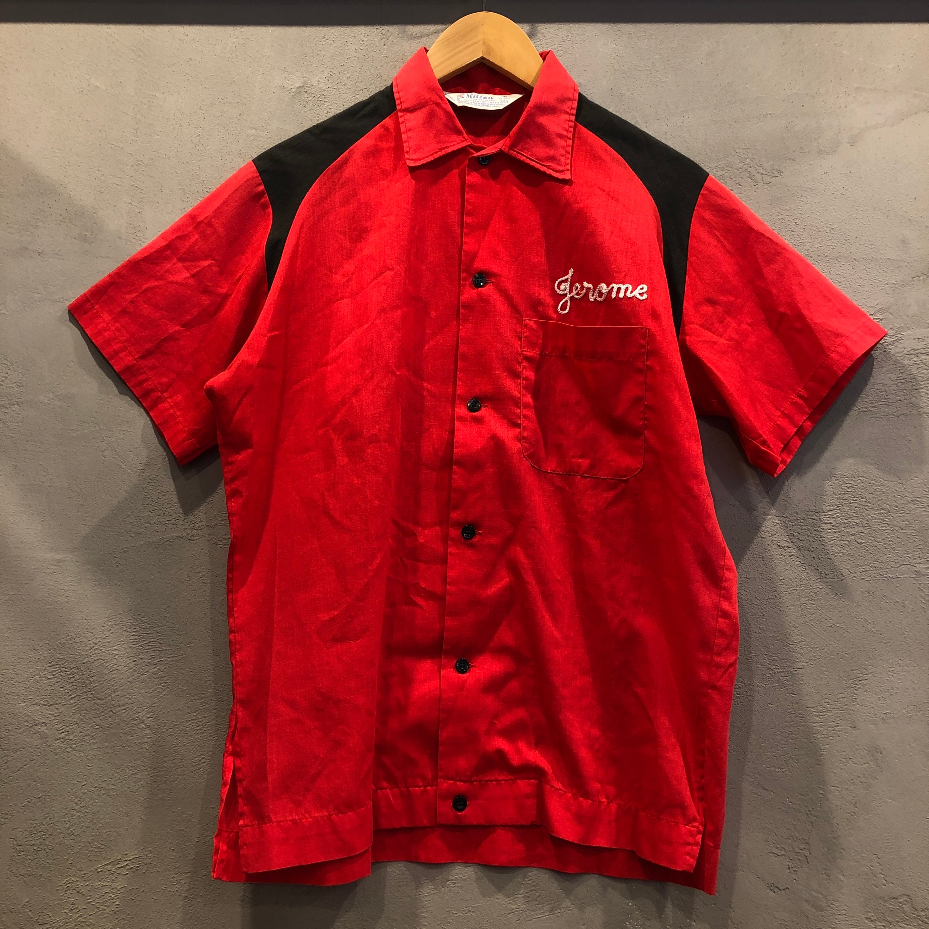 ⊕1970'S HILTON BOWLING SHIRT ”CHEVROLET