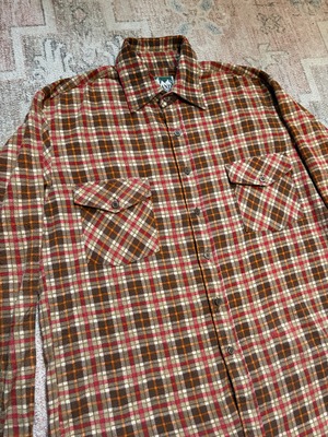 80〜90s / HABAND / print flannel