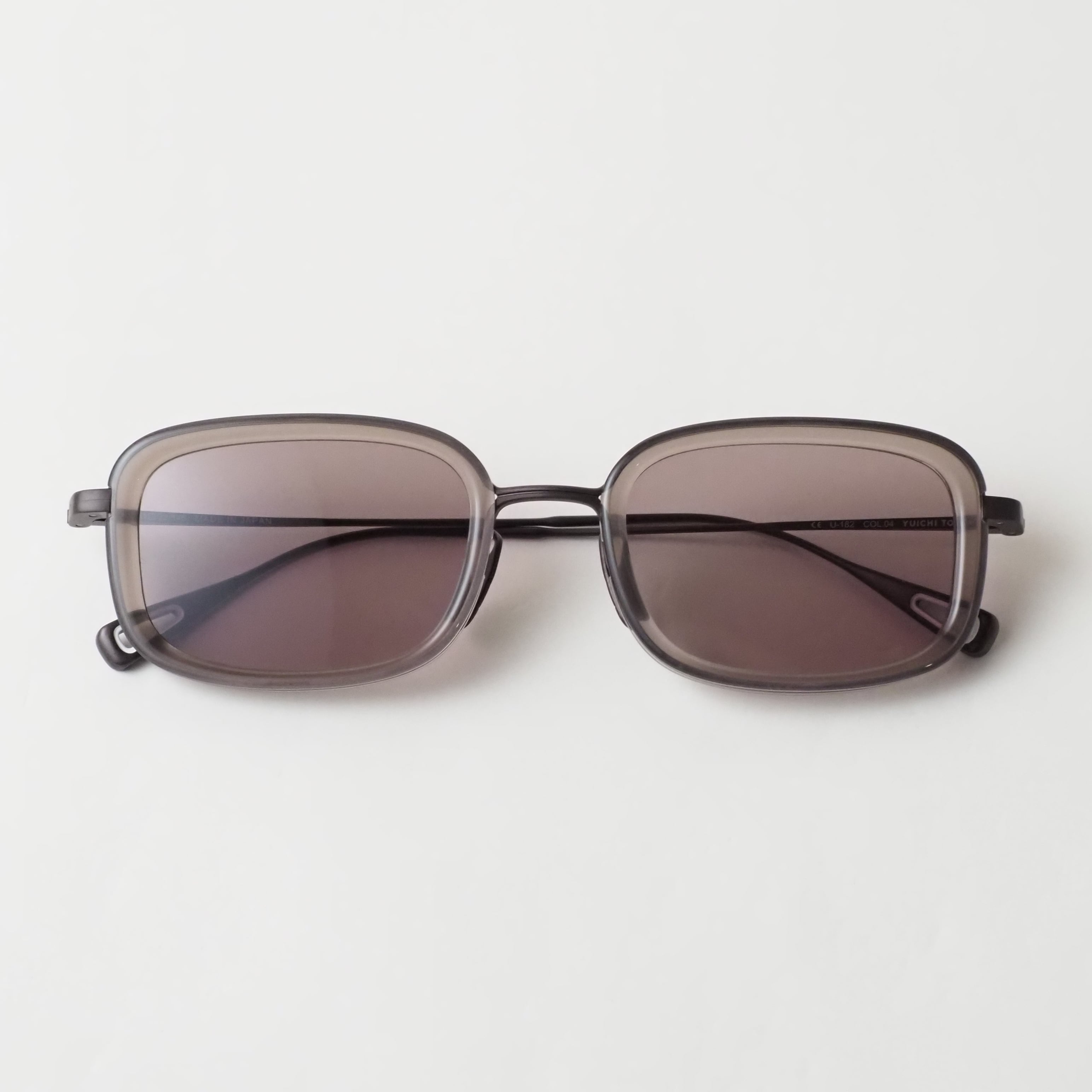 YUICHI TOYAMA 26年 U-182 V Lou SUN 04 メガネ U-182 V.Lou-SG col.04【YUICHI TOYAMA.】 | downtownshop