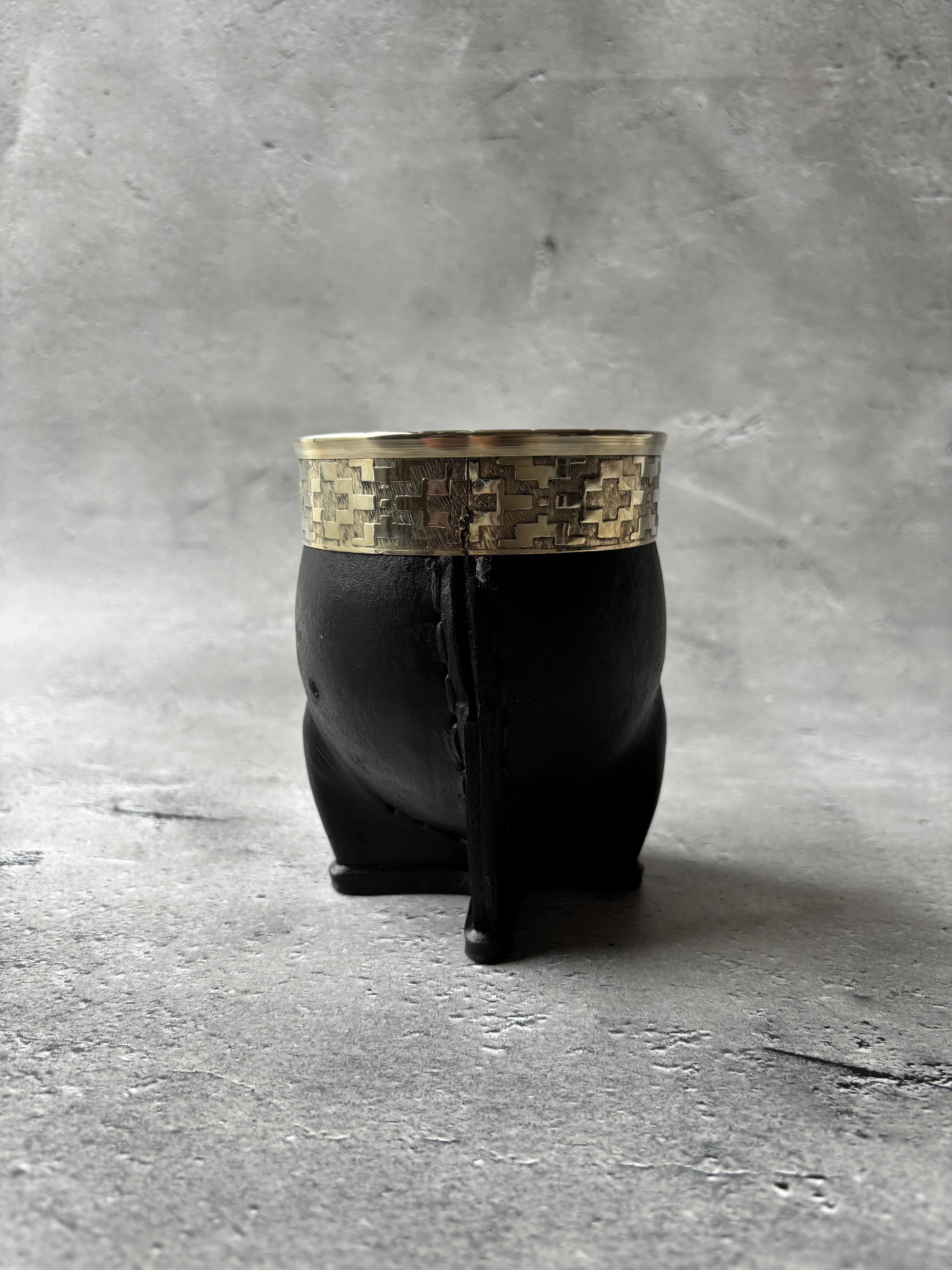 マテ壺(2個セット) マテ壺単品】Geo Black | マテ壺専門店 PARA MATE