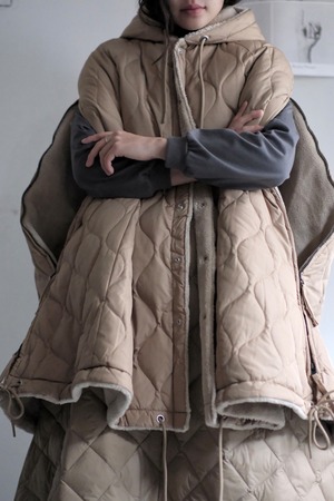 "TAION"  "MILITARY DOWN CAPE"