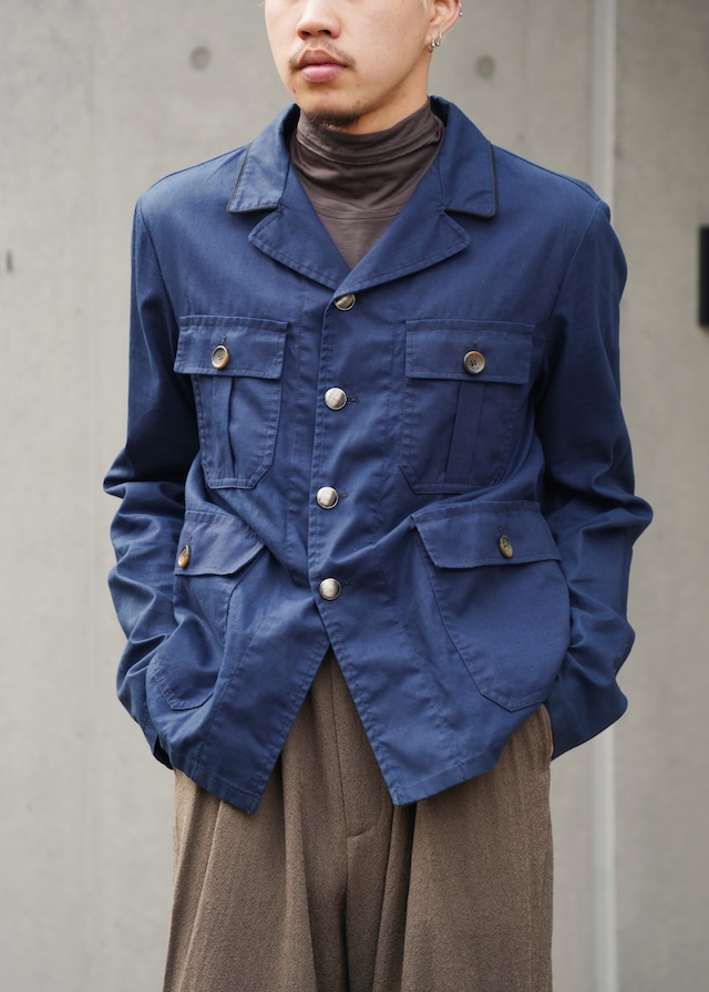 00's PRADA SPORT cotton military 4B jacket