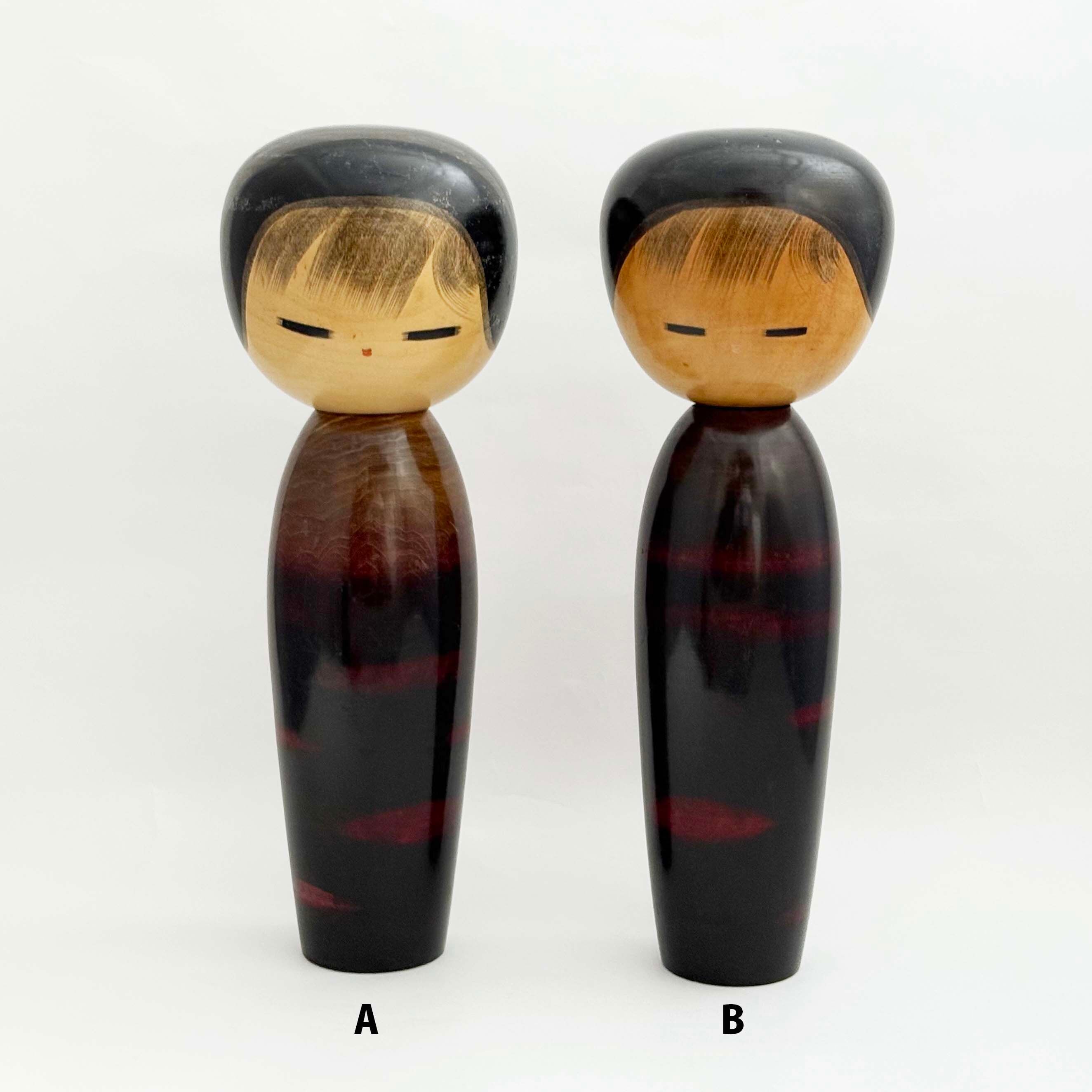 ビートルズこけし（通称）渡辺正雄作　中